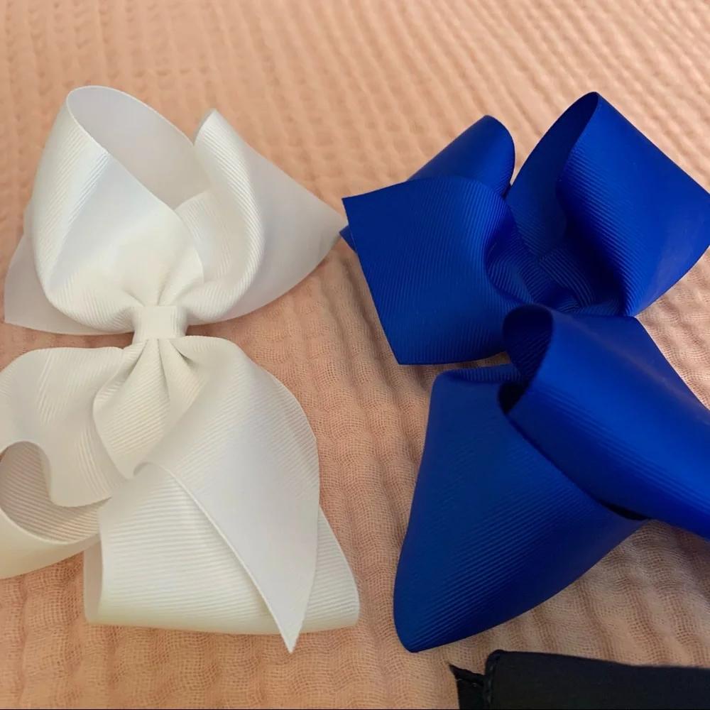 Grosgrain King Sized Bows Lot of 6